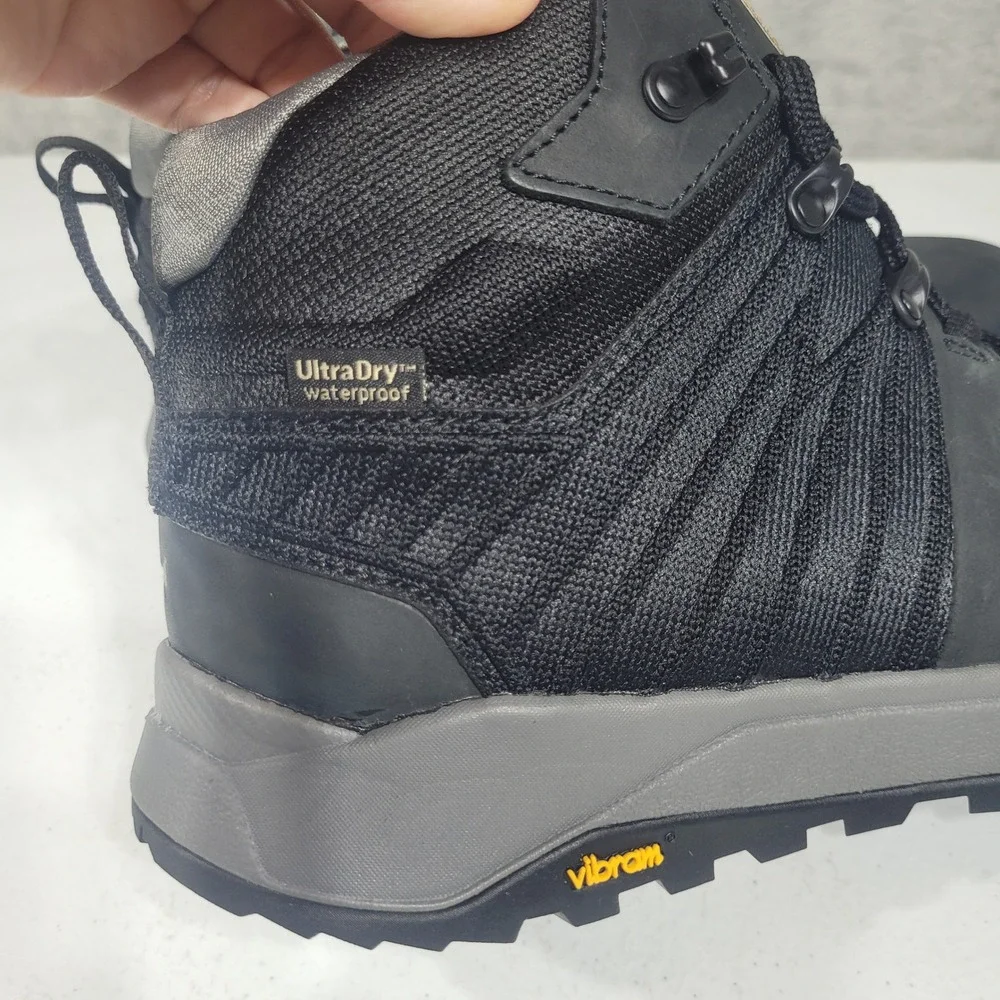 Irish Setter Work Boots Men 8.5 Black Kasota 83680 Waterproof Safety Toe Vibram